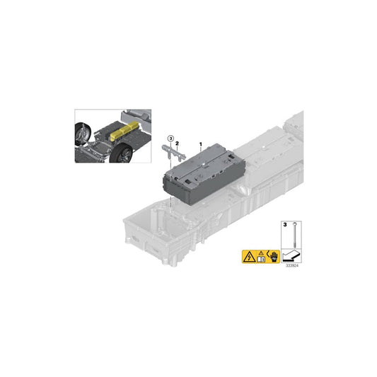 Genuine BMW 61279452661 I15 Cell Module, High-Voltage Battery (Inc. i8)