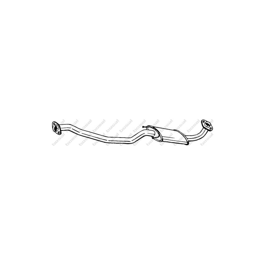 Bosal 228-193 Middle Silencer for Toyota Corolla