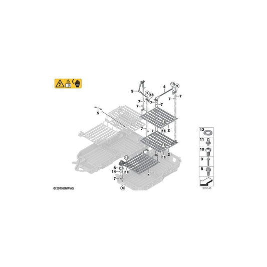 Genuine BMW 61278741778 G05 Temperature Sensor (Inc. X5 45eX)
