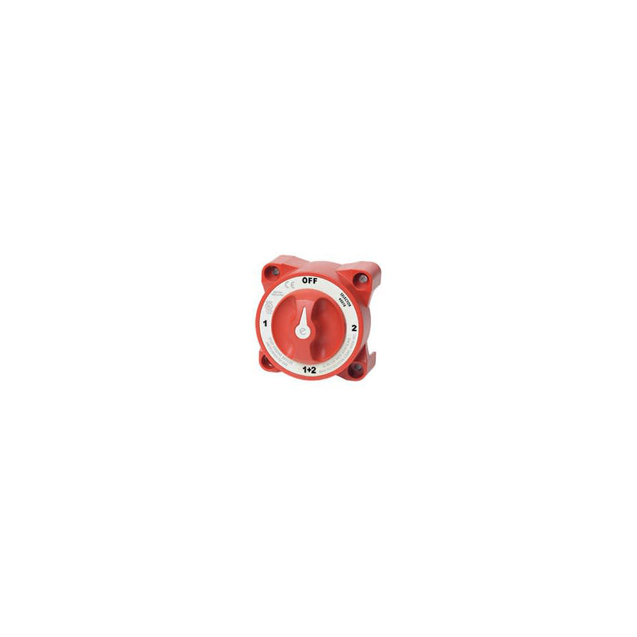 Blue Sea Systems Switch Battery e-Series Selector 4 Position Red - 9001EB-BSS