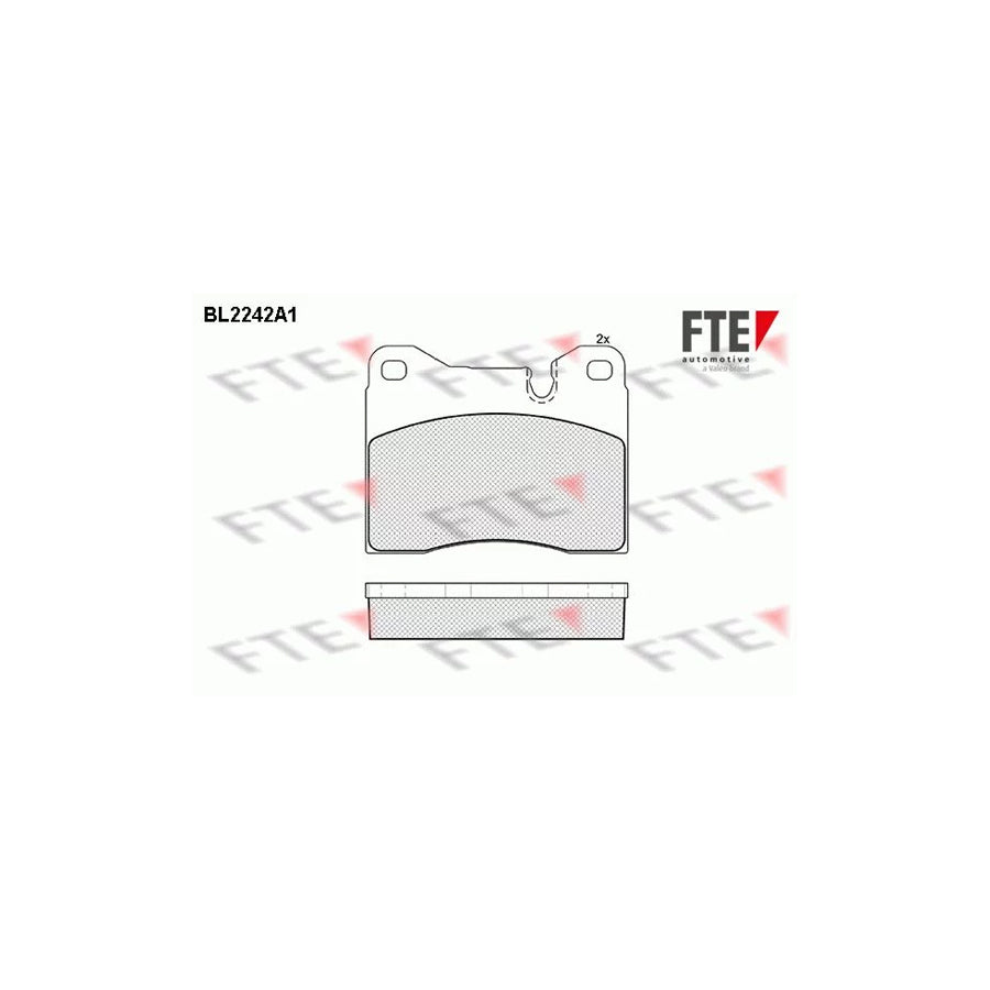 FTE Bl2242A1 Brake Pad Set