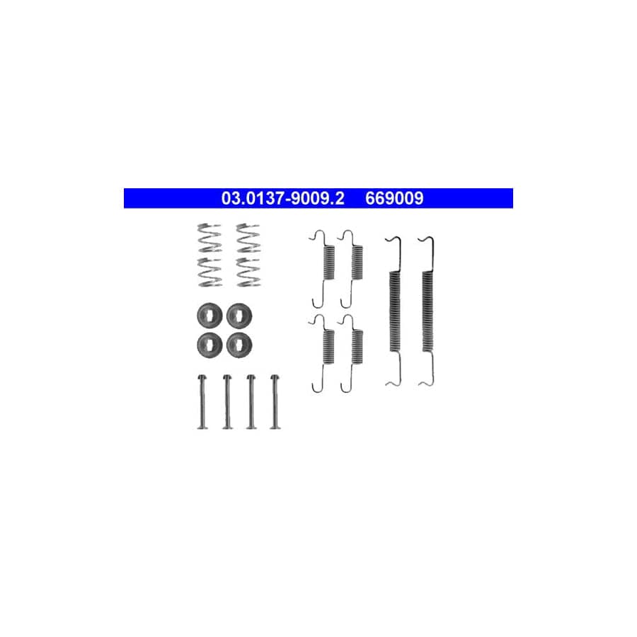 ATE 03.0137-9009.2 Accessory Kit, Brake Shoes for VW KAEFER