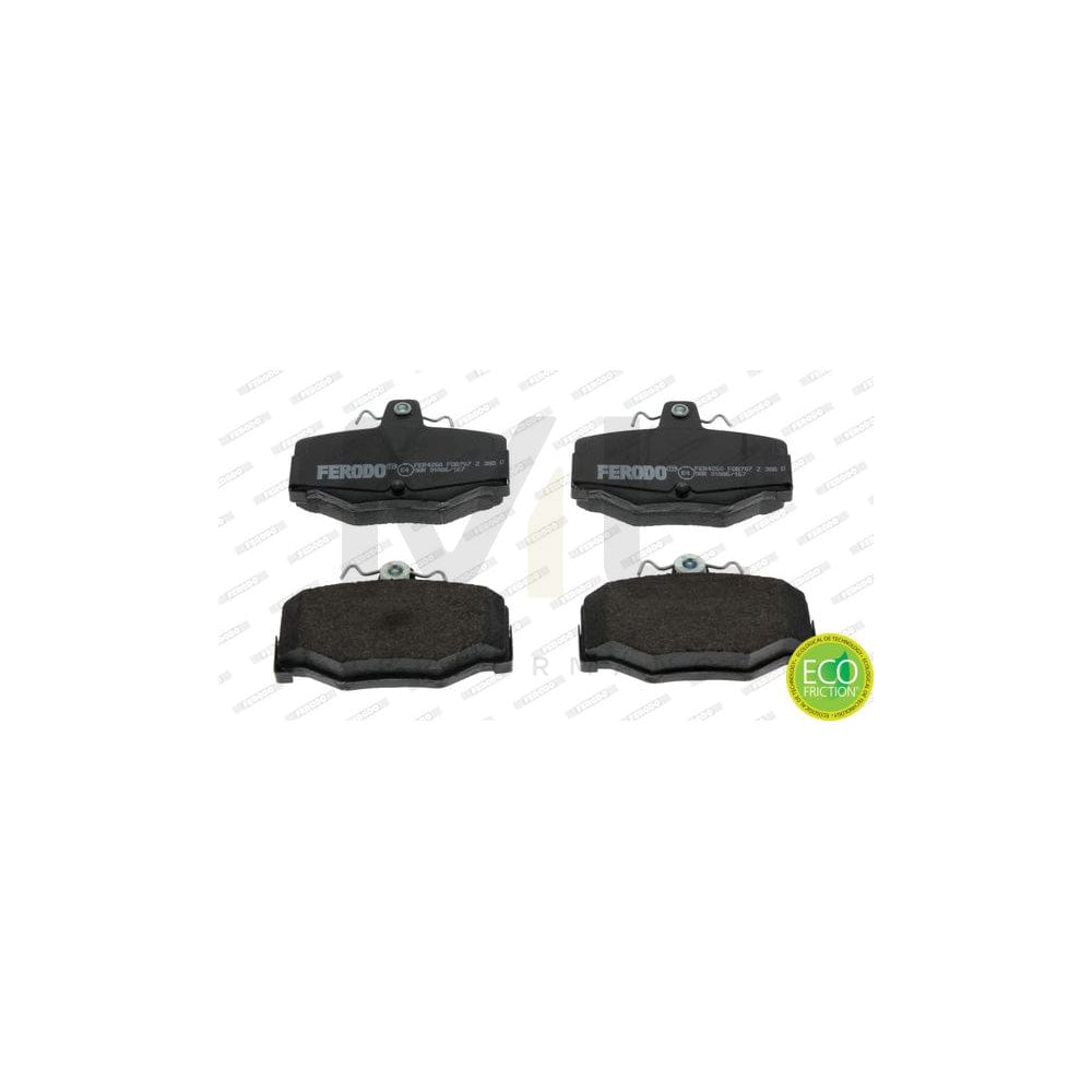 Ferodo Premier Eco Friction FDB707 Brake Pad Set Not Prepared for Wear Indicator, Without Accessories