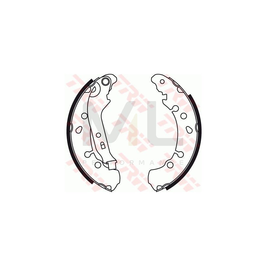 TRW GS8778 Brake Shoe Set