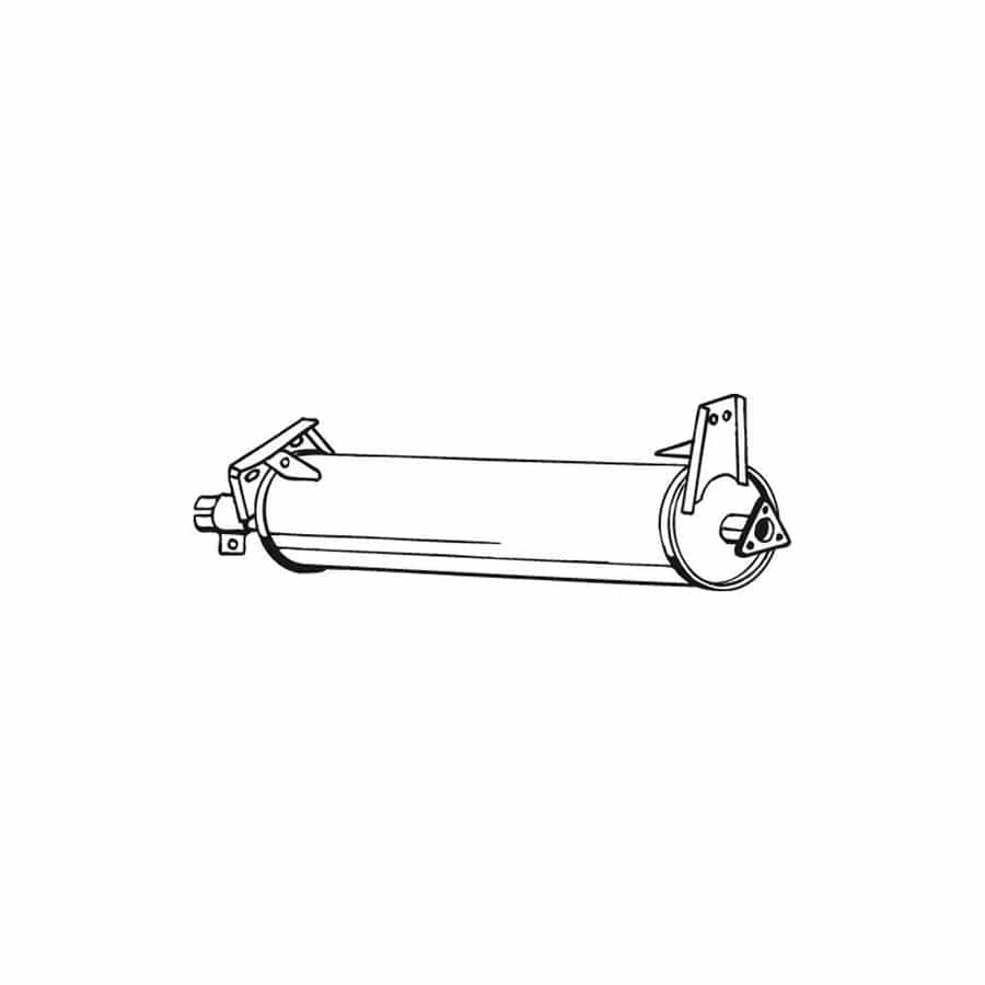 Bosal 233-261 Middle Silencer for VW Transporter