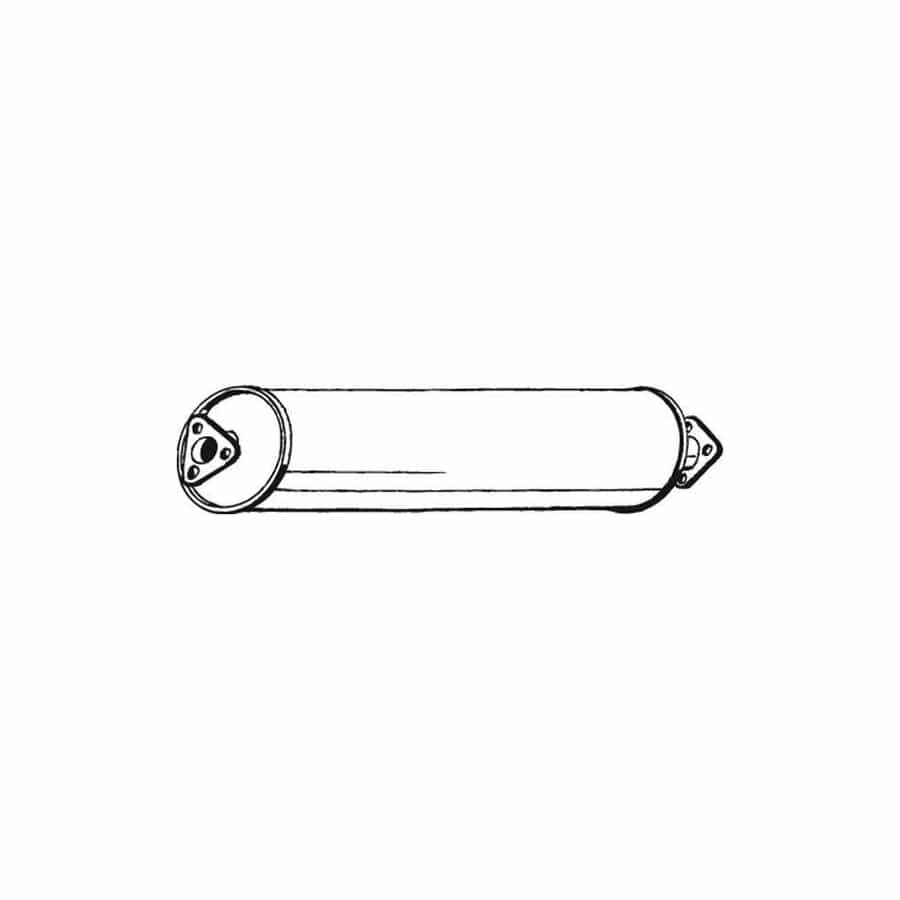Bosal 233-445 Middle Silencer for VW Transporter