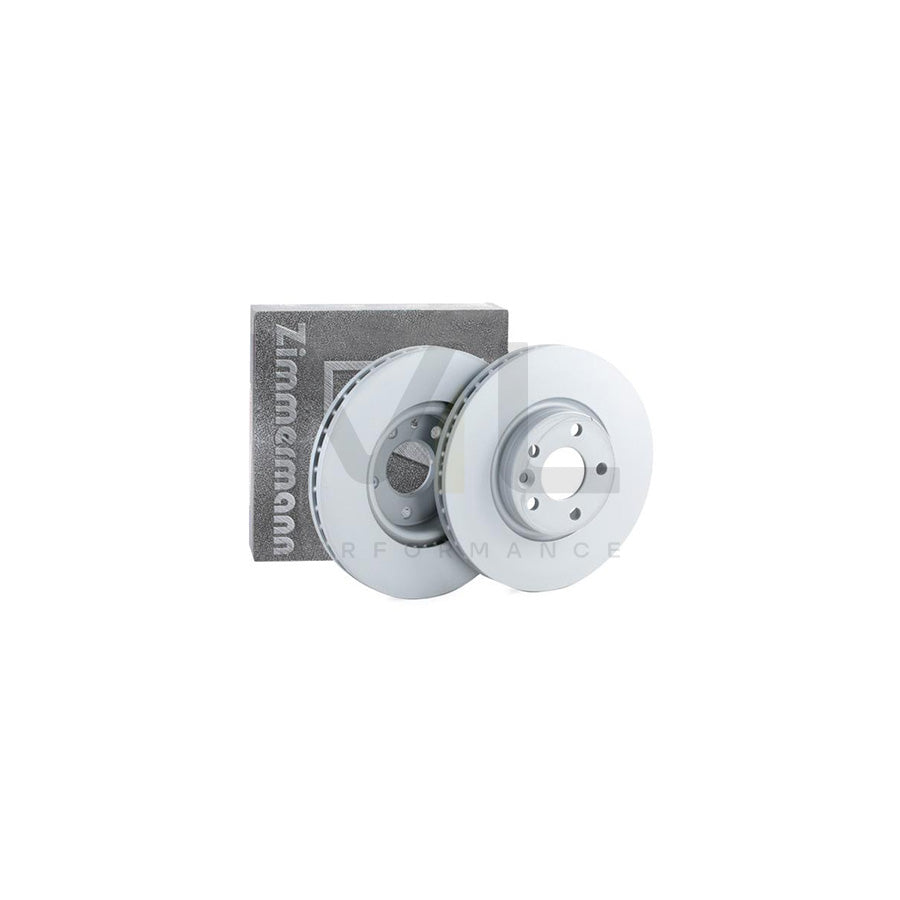 ZIMMERMANN COAT Z 250.1360.20 Brake Disc Internally Vented, Coated, High-carbon  - 1 piece
