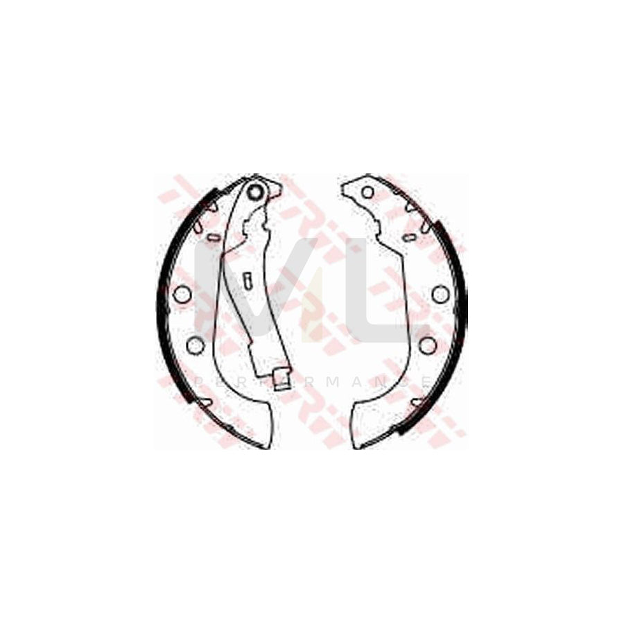 TRW GS8272 Brake Shoe Set