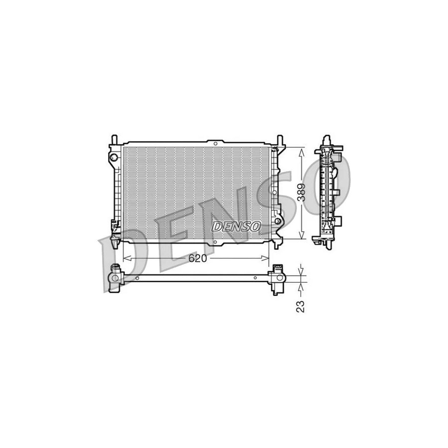 DENSO DRM10107 Engine Radiator