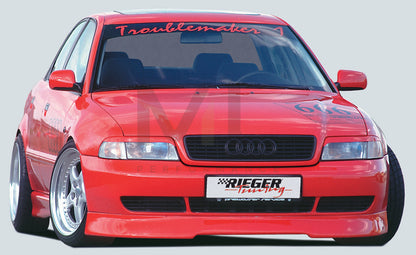 Rieger 00055010 Audi B5 A4 Front Splitter 4 | ML Performance UK Car Parts