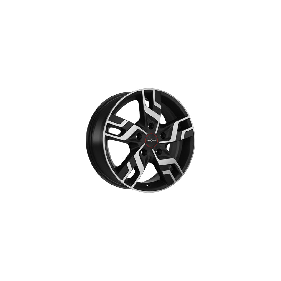 Ronal R64 7x17 ET33 64R7705.153/022 Jetblack-Matt-Diamond Cut Wheel
