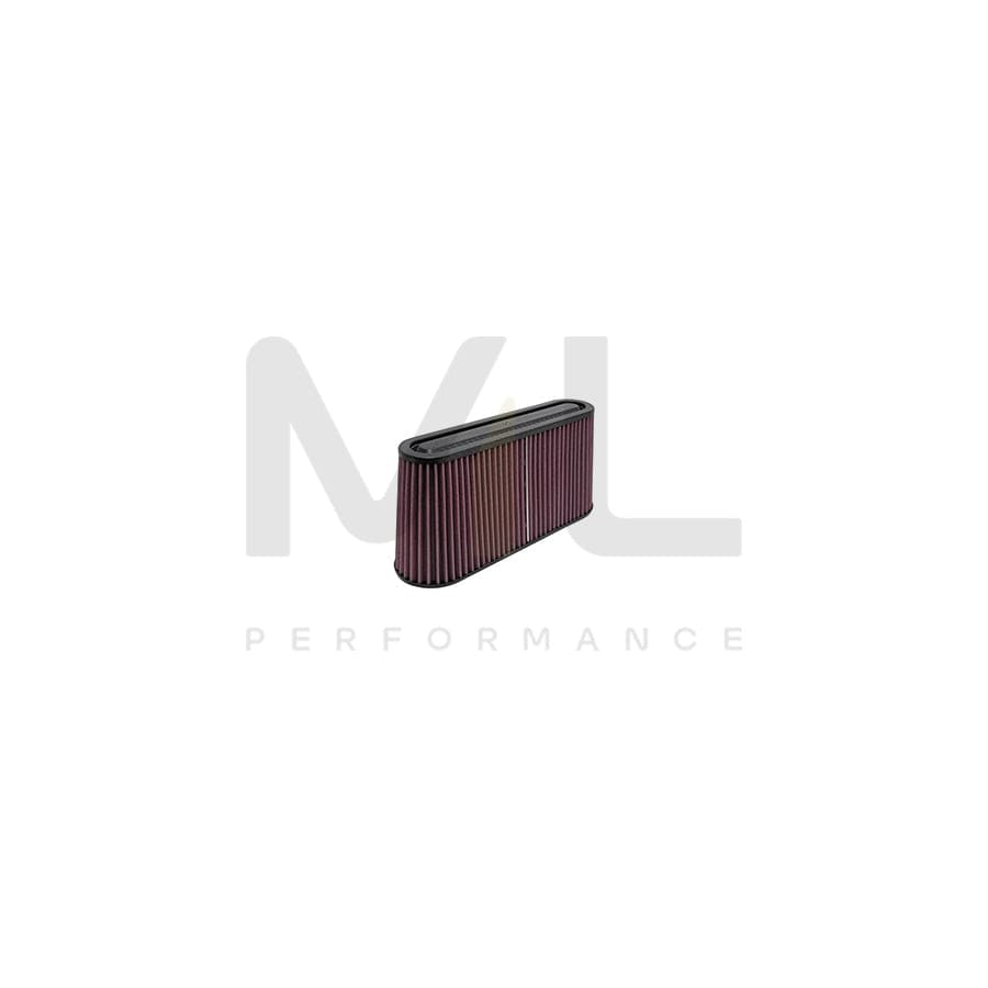 K&N RP-5105 Universal Air Filter - Carbon Fiber Top And Base