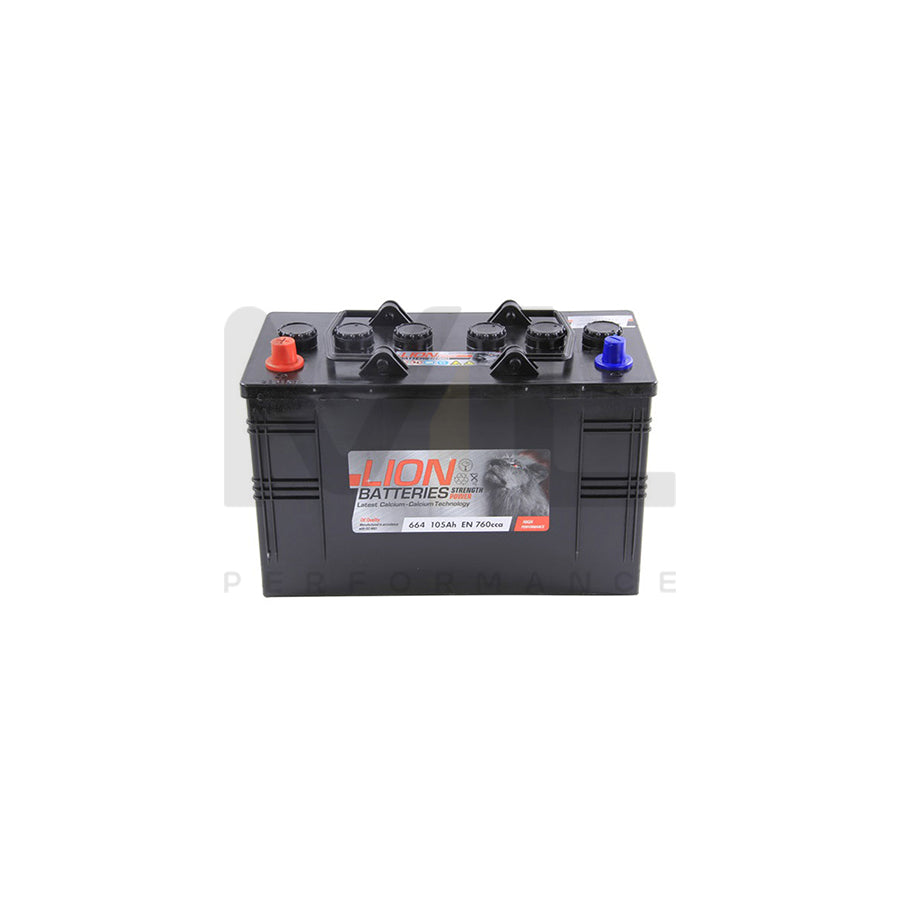 Lion Commercial Battery 664 - 2 Year Guarantee