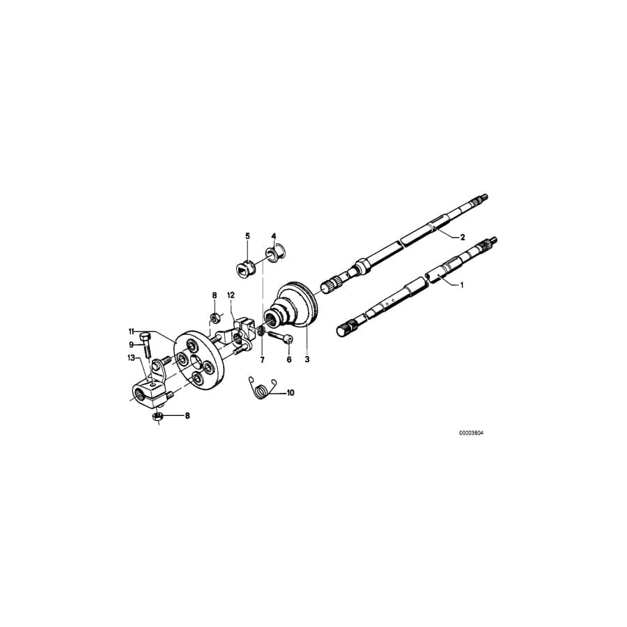 Genuine BMW 32311113308 E12 E28 Bush (Inc. 524td, 518i & 518)