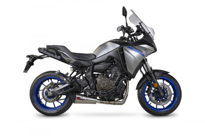 Scorpion RYA124SYSSEO Yamaha Tracer 7 Serket Taper Full System - Brushed Stainless Steel Sleeve | ML Performance UK UK