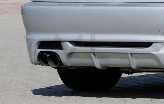 Rieger 00050252 BMW 3 Series E46 Rear Diffuser 1 | ML Performance UK Car Parts