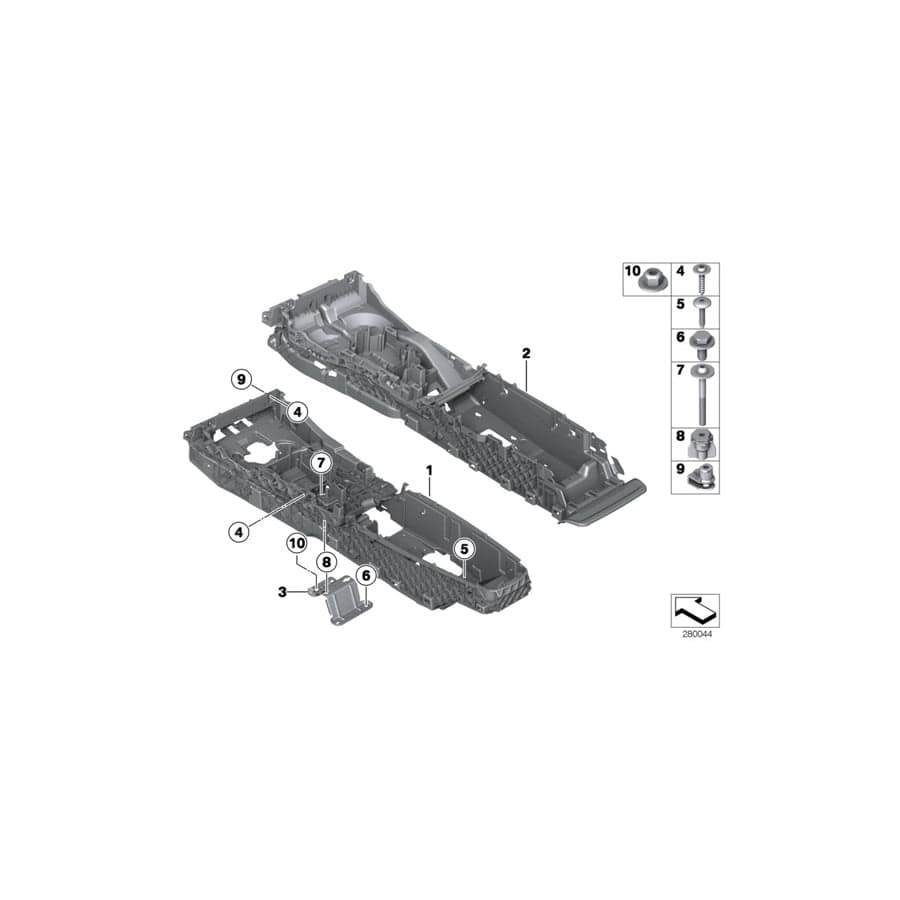 Genuine BMW 07149232402 F92 RR6 G16 Adjustment Element (Inc. M850iX, 840iX & 640dX)