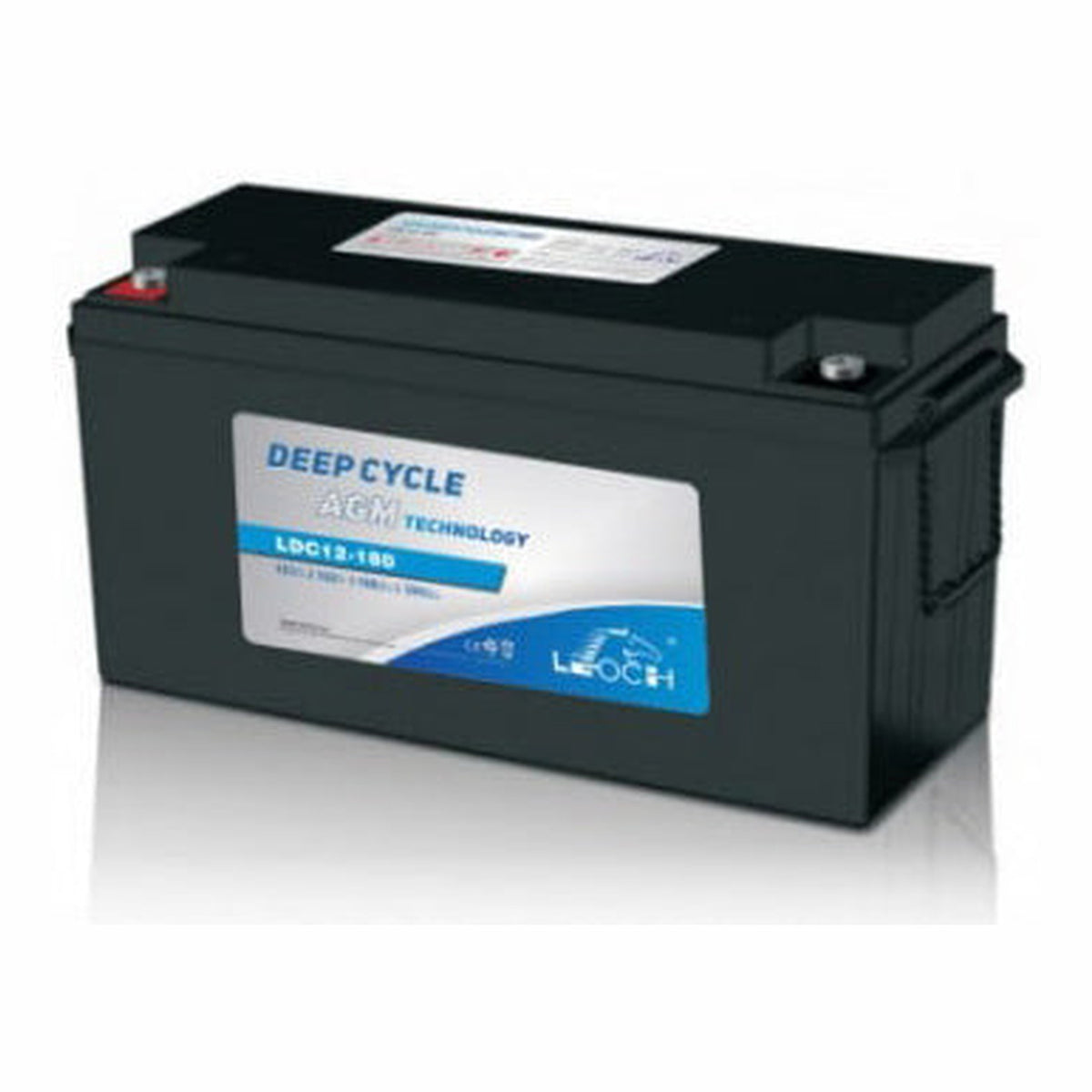 Leoch 12V 180Ah Deep Cycle AGM Battery - LDC12-180 | ML Performance UK Car Parts