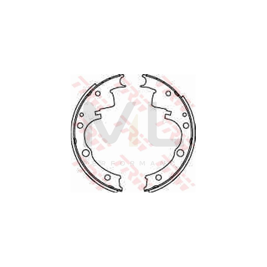 TRW GS6209 Brake Shoe Set for DAF 400-serie Van