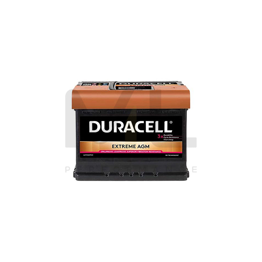Duracell 027 / DE60 AGM Extreme Car Battery