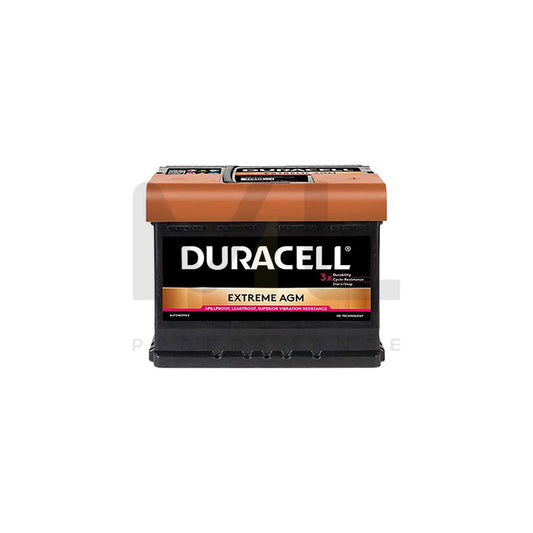 Duracell 027 / DE60 AGM Extreme Car Battery