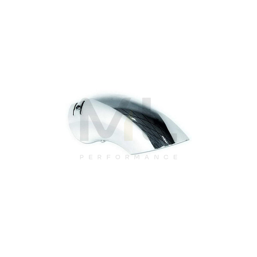 CORONA EXT83100 Exhaust tip 60x63 (out) mm, Bent, Stainless Steel