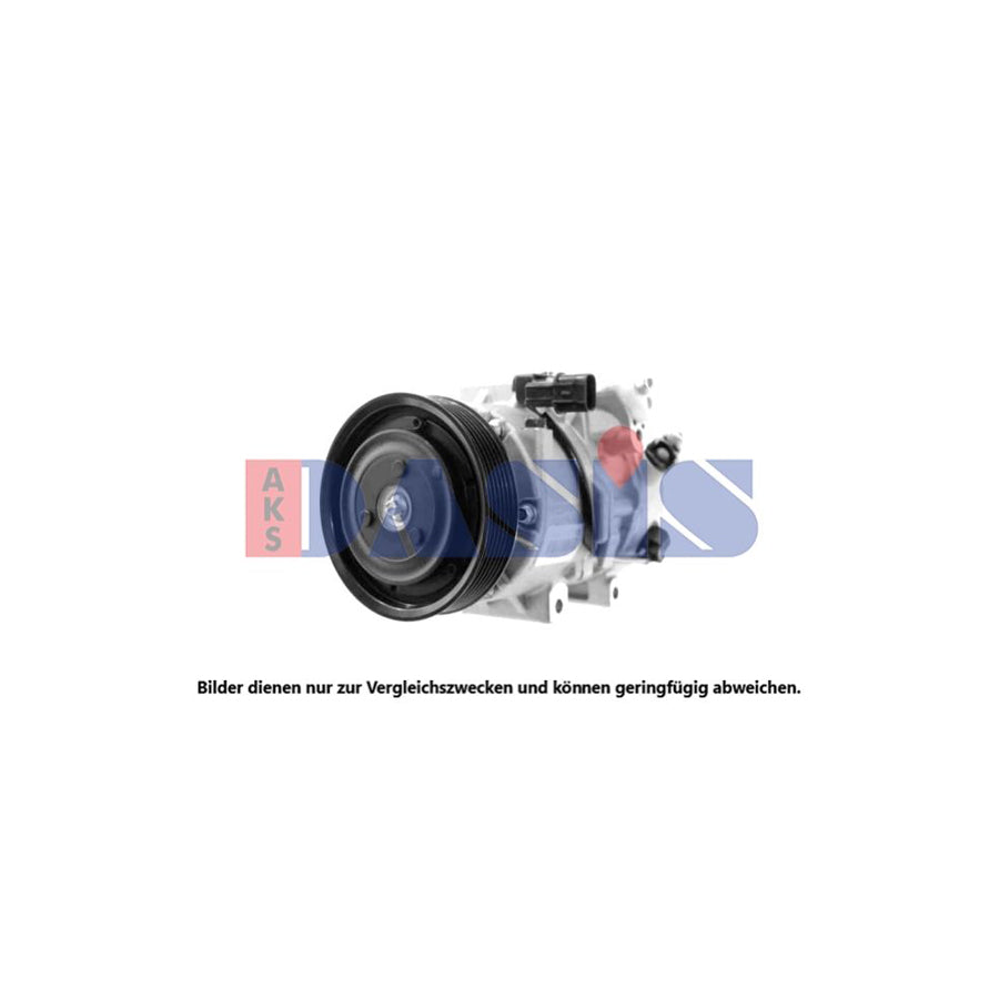 AKS Dasis 852016N Compressor, Air Conditioning for KIA Sorento II (XM)
