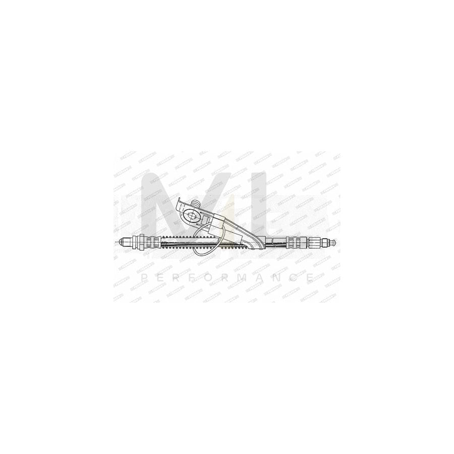 Ferodo FHY2284 Brake Hose 420Mm, M 10X1