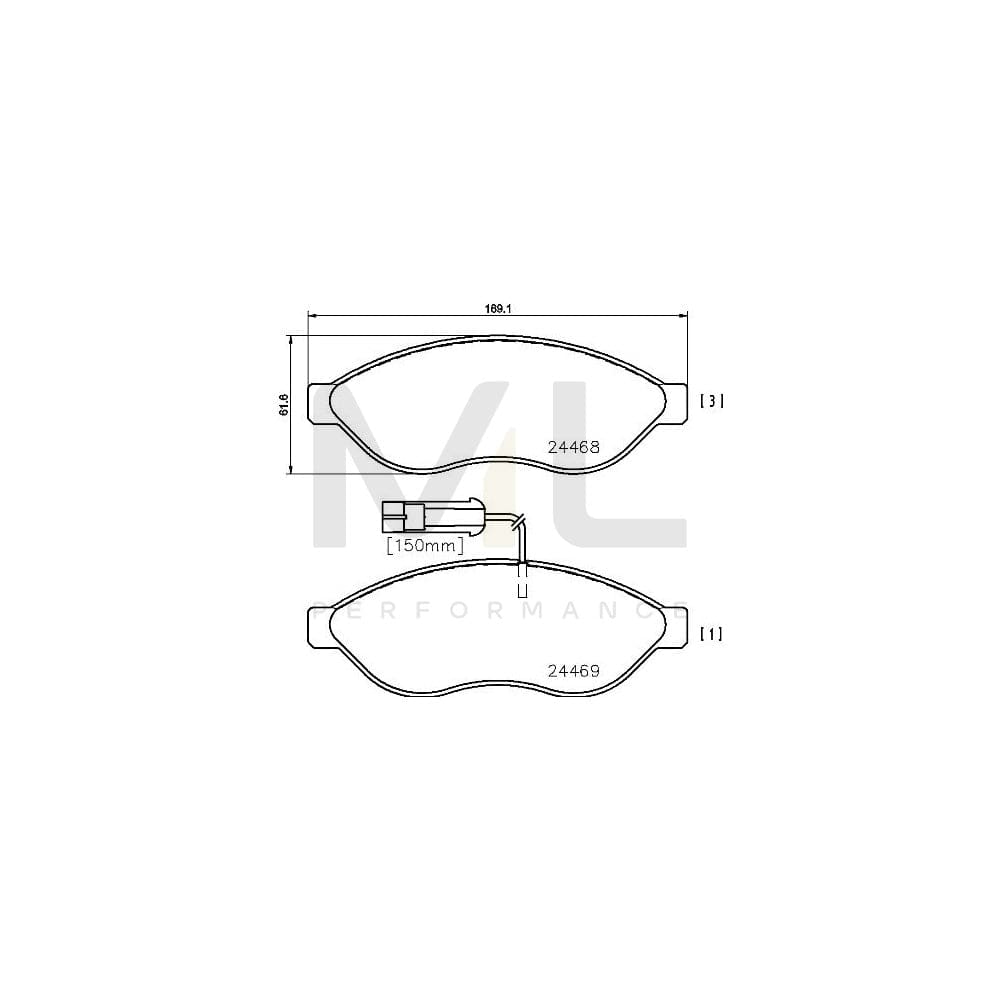brembo-p-61-092-brake-pad-set