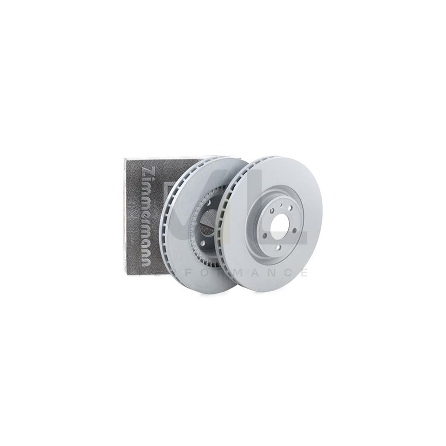ZIMMERMANN COAT Z 100.3357.20 Brake Disc Internally Vented, Coated, High-carbon  - 1 piece