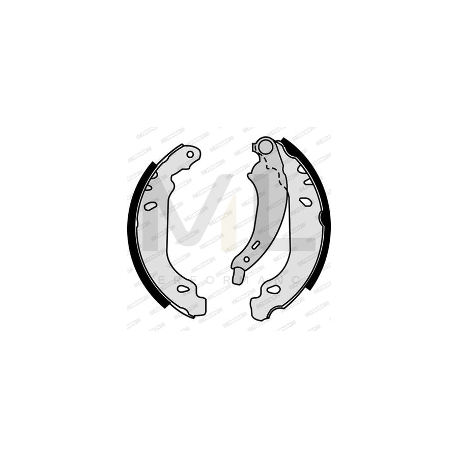 Ferodo Premier FSB576 Brake Shoe Set for Peugeot 206
