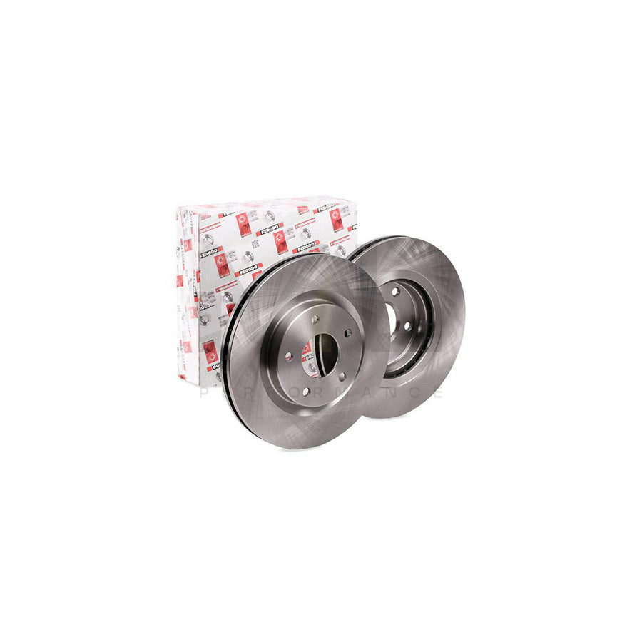 Ferodo Premier DDF1589 Brake Disc Vented, Without Bolts/Screws  - Pair
