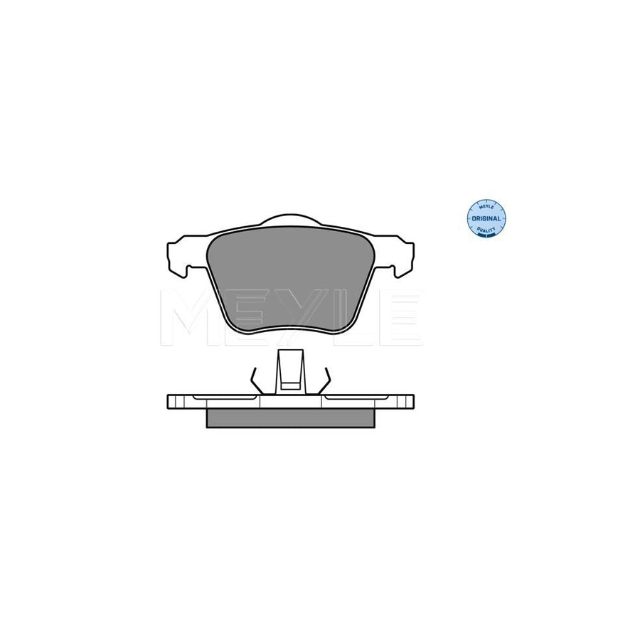 Meyle 025 241 4119 Brake Pad Set For Volvo Xc90 I (C, 275)