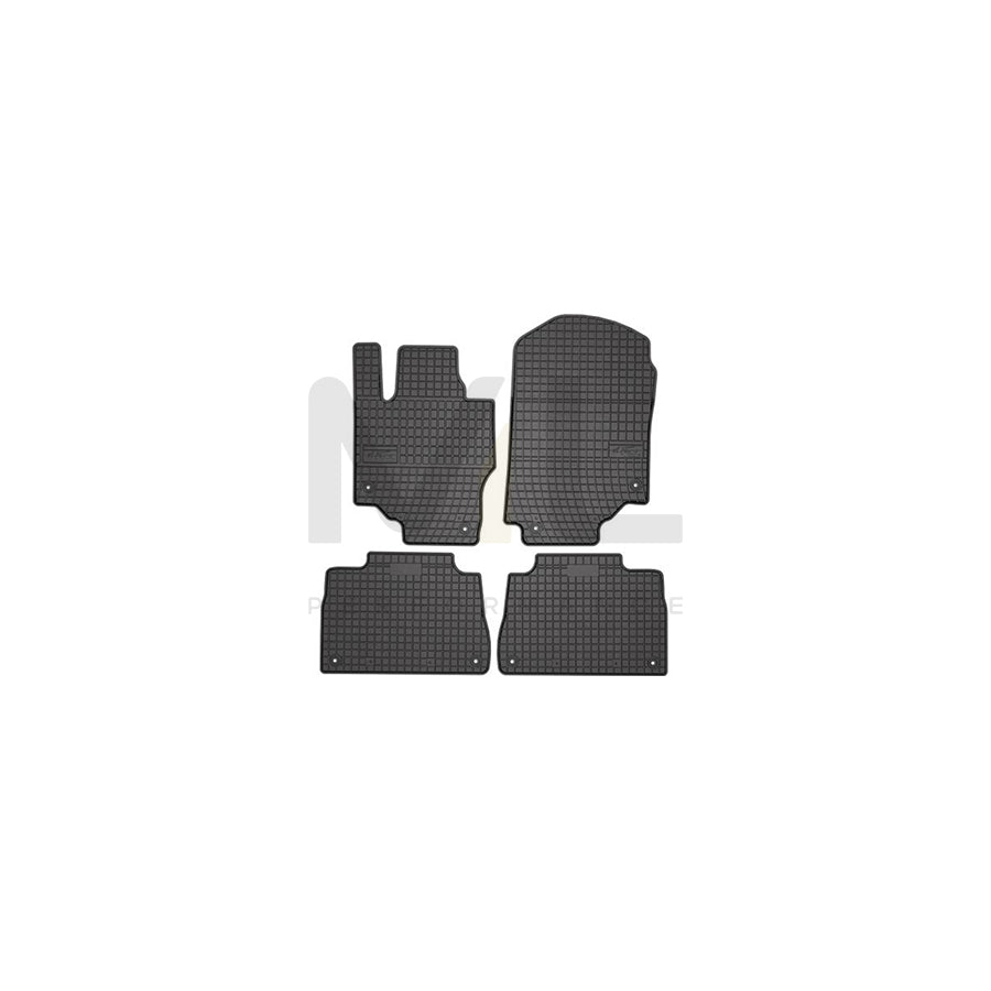 FROGUM Tailored, Basic 411470 Floor mat set suitable for MERCEDES-BENZ GLE Coupe (C167) Elastomer, Front and Rear, Quantity: 4, Black, (LHD)