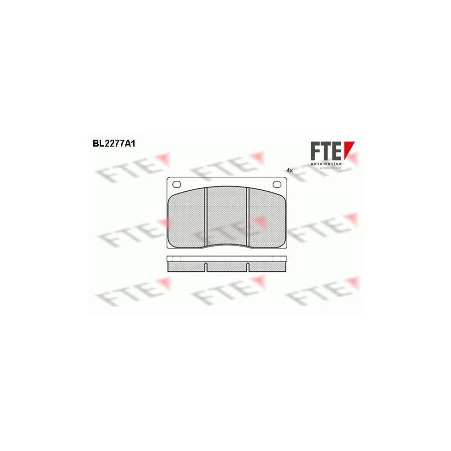FTE Bl2277A1 Brake Pad Set