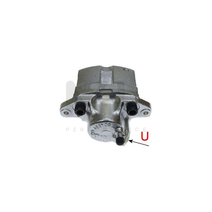 HELLA 8AC 355 387-581 Brake Caliper without holder | ML Performance Car Parts