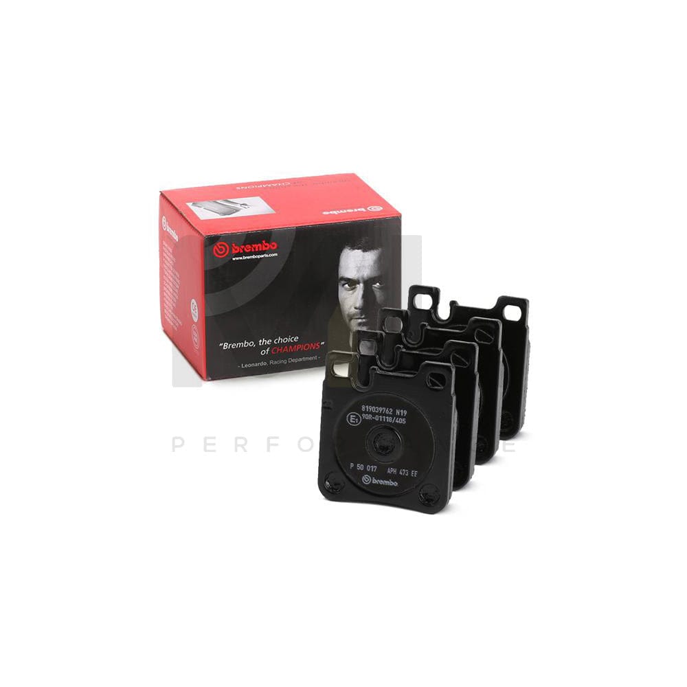 Brembo P 50 017 Brake Pad Set Prepared For Wear Indicator