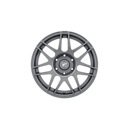 Forgestar F17377084P00 17x7 F14 Drag Semi Concave 6x139.7 ET0 BS4 Gloss Anthracite Drag Racing Wheel