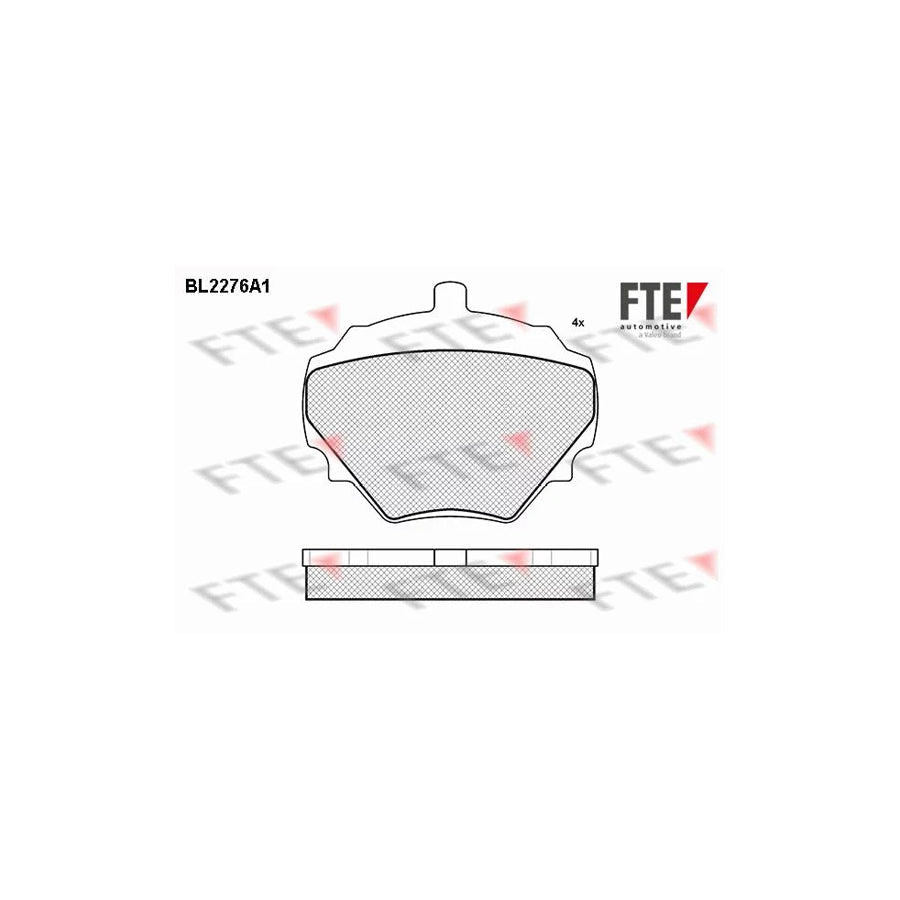 FTE Bl2276A1 Brake Pad Set