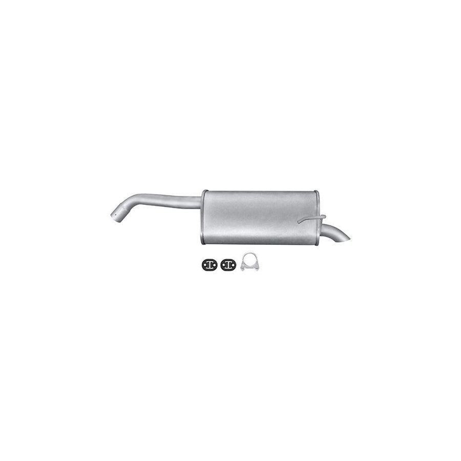 Hella 8LD 366 033-691 Rear Silencer For Nissan Note I (E11, NE11)