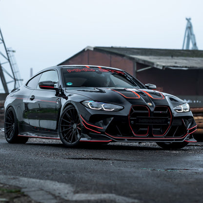 MANHART FOR BMW 3 SERIES - YIDO PERFORMANCE FORGED+ 1 RIM SET - MATTE BLACK