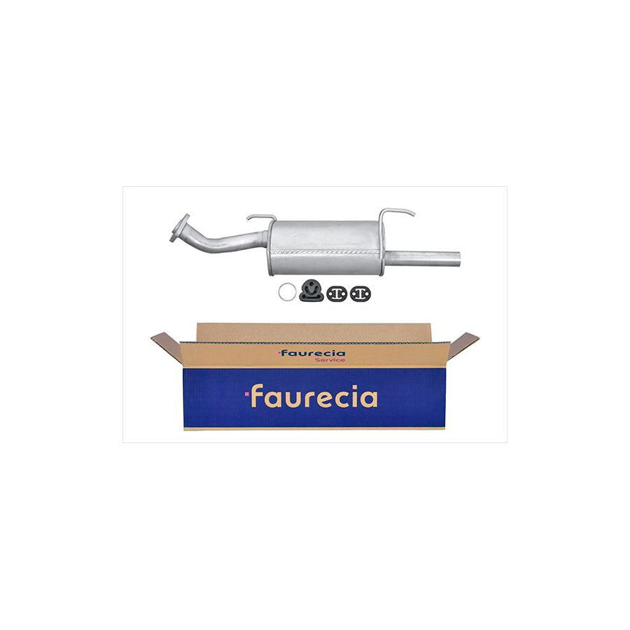 Hella 8LD 366 033-671 Rear Silencer For Nissan Almera