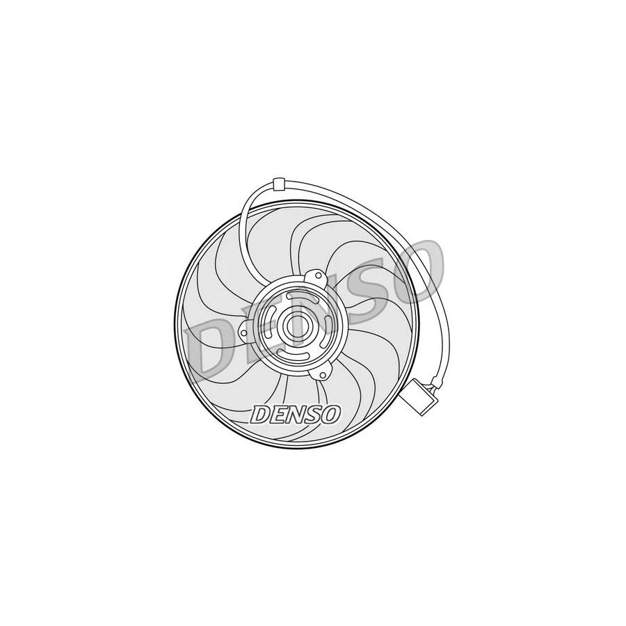 DENSO DER27001 Fan, Radiator
