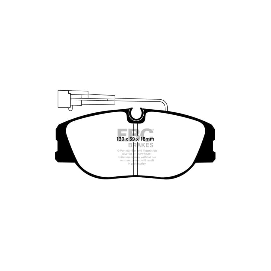 EBC PD40K1035 Brake Pad & Disc Kit 2 | ML Performance UK Car Parts