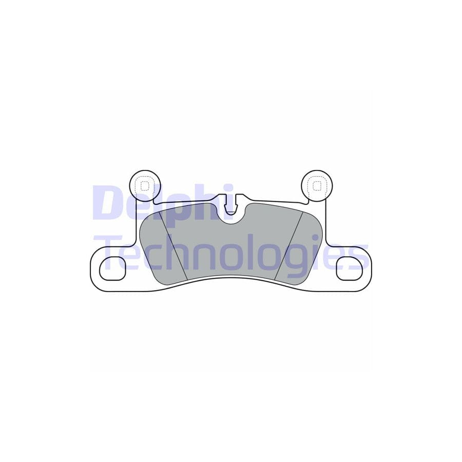 Delphi Lp3298 Brake Pad Set