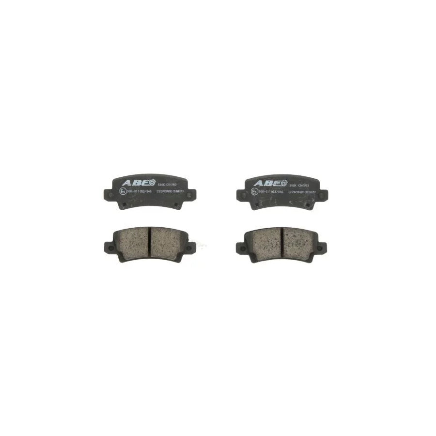 ABE C22028ABE Brake Pad Set for Toyota Corolla