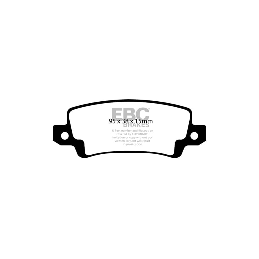 EBC PD40K1836 Toyota Corolla Ultimax Pad & Plain Disc Kit 3 | ML Performance UK Car Parts