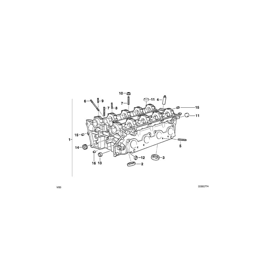 Genuine BMW 07119919033 E34 E53 E38 Screw Plug M26X1,5 (Inc. X5 4.6is, ALPINA V8 & 740iLP)