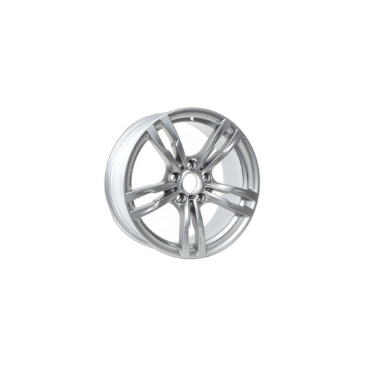 Genuine BMW 36117846778 F33 F30 Disk Wheel Light Alloy Dekor Silver 2 8JX18 ET:34 (Inc. 330i, 316d & 316i)