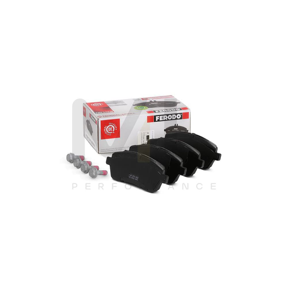 Ferodo FDB4179W Brake Pad Set Premier, Not Prepared for Wear Indicator, With Brake Caliper Screws